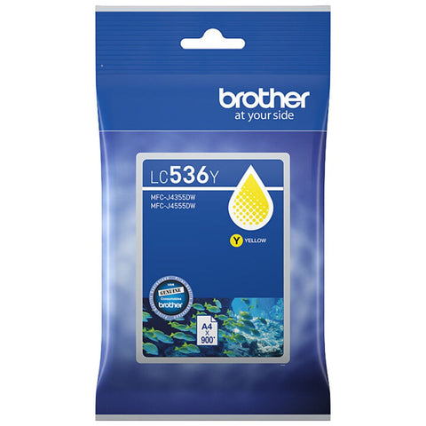 Brother LC536 Yellow Ink Cartridge LC-536Y