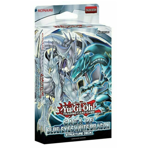 Konami YuGiOh! Saga of the Blue Eyes White Dragon Unlimited Reprint Structure Deck