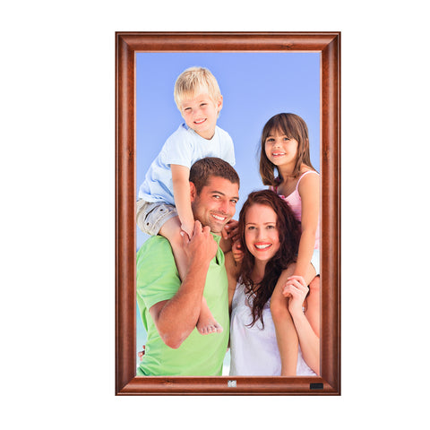 KODAK WF320V 32-Inch Full HD Wi-Fi Digital Wall Photo Frame, 32GB, Wooden Frame