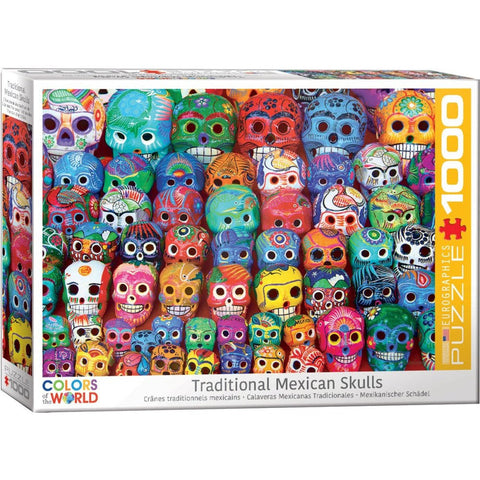 1000pc Traditional Mexican Skulls Puzzle