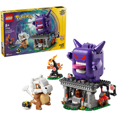 LEGO 72166 SMART Play Compatible Cubone and Gengar's Spooky - Pokémon