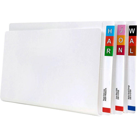 Avery 46512 Lateral File Foolscap White With Spiral Spring Transfer Box 50