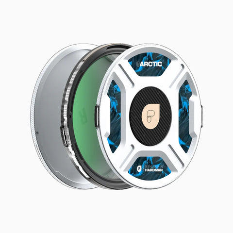 PolarPro Benjamin Hardman Arctic CP Helix MagLock Filter
