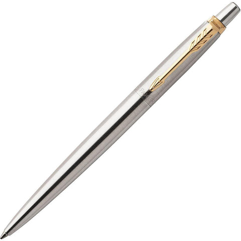 Parker Jotter Ball Point Pen Trim Gift Box Set (Gold)