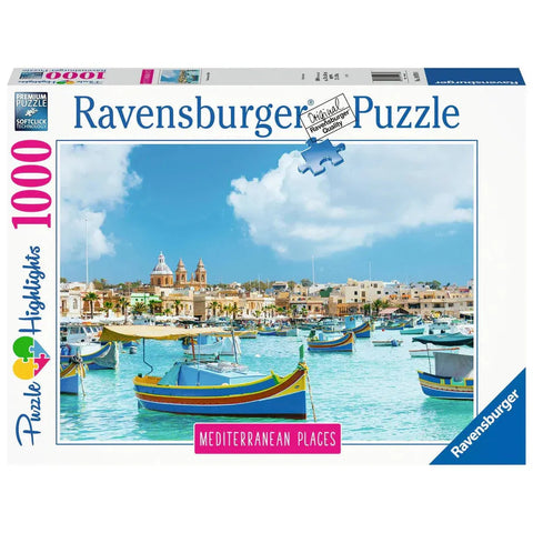 Ravensburger 1000pc Mediterranean Malta Puzzle