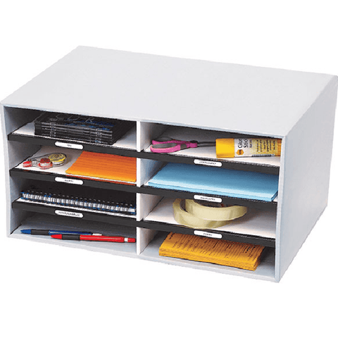 Marbig Sort N Stor 8 Compartments Grey