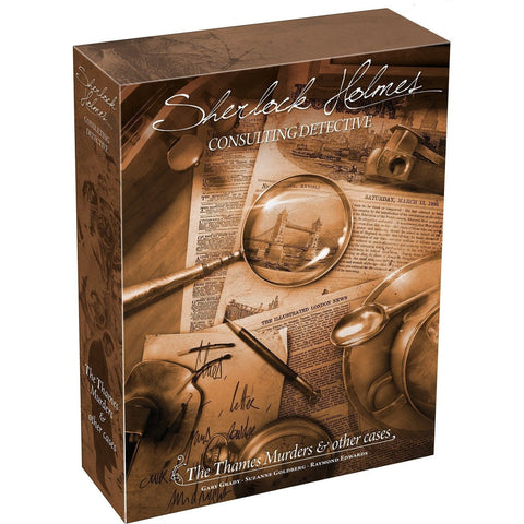 Asmodee Sherlock Holmes The Thames Murders & Other Cases Game