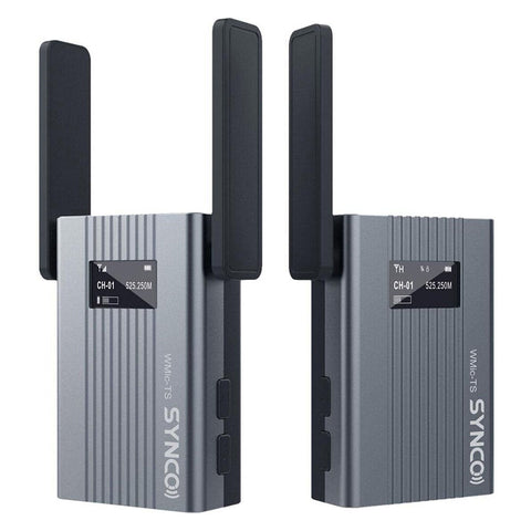 Synco UHF Wireless Lavalier Microphone System RX/TX Kit [2-Pieces]