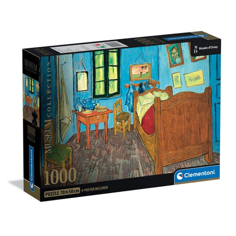 Clementoni 1000-Pieces Bedroom In Arles Puzzle