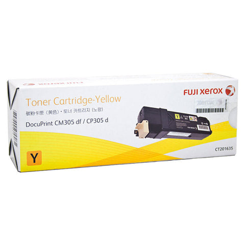 Fuji Xerox CT201635 Toner Cartridge (Yellow)