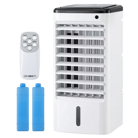 Devanti Evaporative Air Cooler Conditioner with Remote 4L