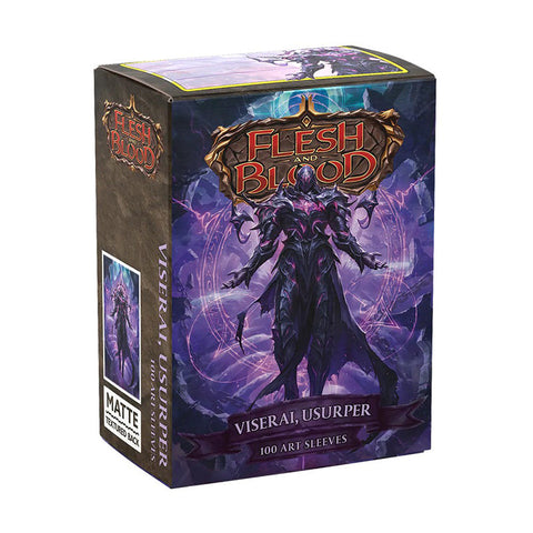Arcane Tinmen Dragon Shield 100ct Matte Art Flesh and Blood Viserai Usurper Sleeves