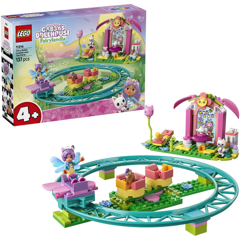 LEGO 11214 Fairy Roller Coaster and Tea Party - Gabby’s Dollhouse