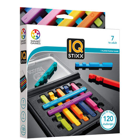 Smart Games IQ Stixx 1 Player Fun Stackable Logic Puzzle Game