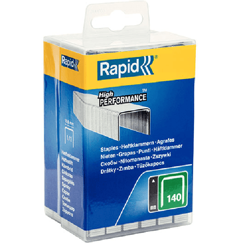 Rapid High Performance Staples 140/10 Box 5000