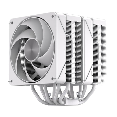 SilverStone Frost Mage 620 Pro High-end 120mm PWM Dual-Tower CPU Cooler - White (SST-FM620PW)