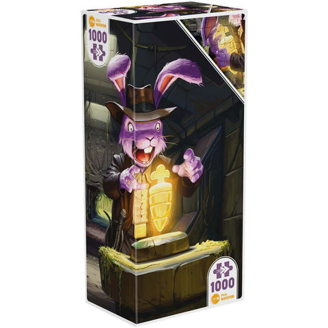 IELLO Puzzle Twist Bunny Kingdom Explorer 1000-Pieces