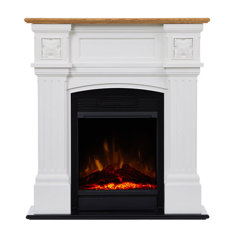 Dimplex 1500W/93cm Mini WindelSham Suite Electric Heater Fireplace with Flame - White