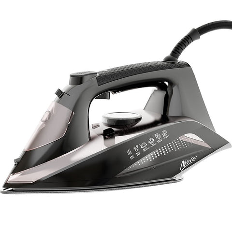 Nero 800 Steam And Dry Ceramic Iron Non Stick Black Auto Off