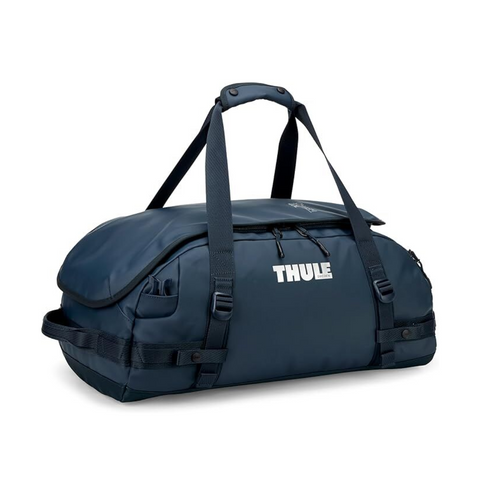 Thule Chasm 30L Duffel Overnight Bag Convertible Backpack Duffle in Darkest Blue