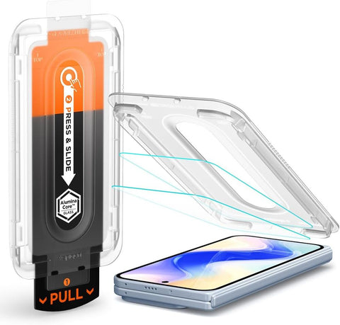 Spigen Google Pixel 10 Pro Fold GLAS.tR EZ Fit Pro 2PCS Glass Screen Protector - Clear
