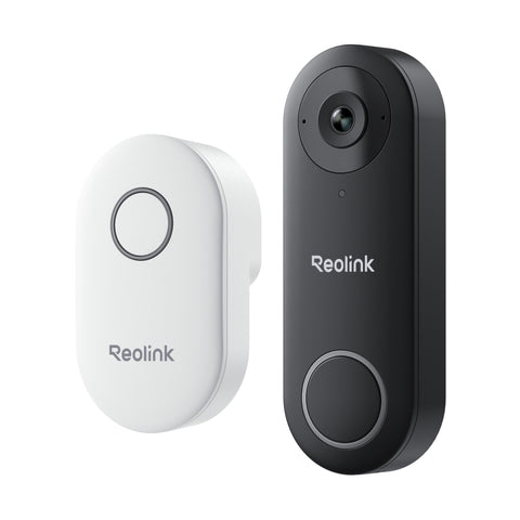 Reolink Wired Smart WiFi 2K+ Video Doorbell Outdoor Security Camera Package