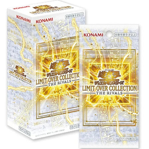 Yu-Gi-Oh! Limit Over Collection The Rivals Booster Packs Box Japanese Asian Edition