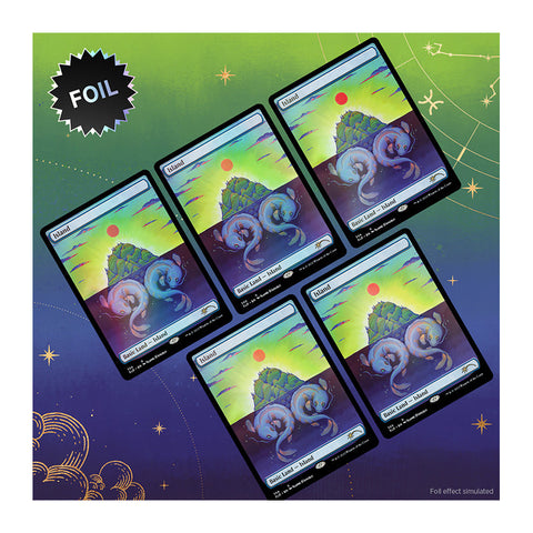 Wizards Of The Coast Magic Secret Lair The Astrology Lands: Pisces TRADITIONAL FOIL EDITION