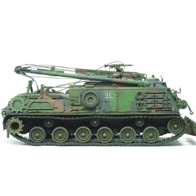 AFV Club 1/35 German M88A1G Bergepanzer M88A1G Recovery Tank Plastic Model Kit