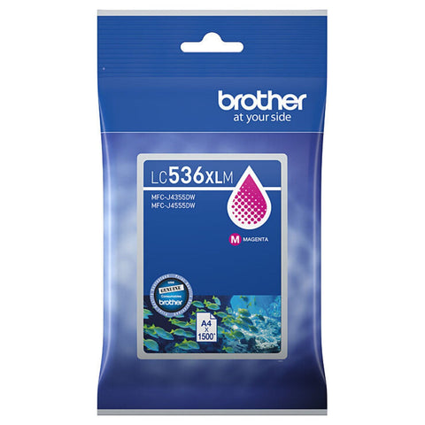 Brother LC536 Magenta Ink Cartridge LC-536XLM