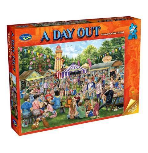 Holdson 1000pc A Day Out Sausage and Cider Puzzle
