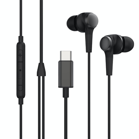 Rewyre USB-C Wired Earphones - Black