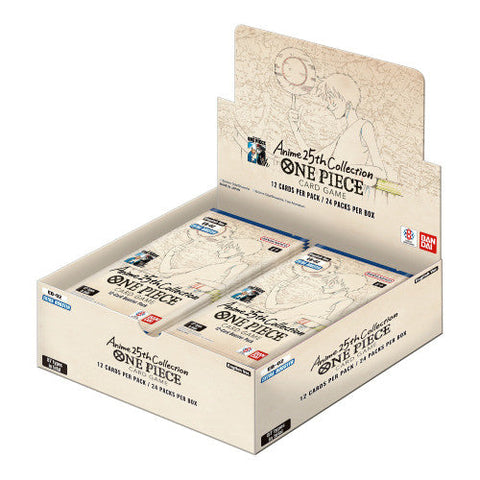 Bandai One Piece Card Game Extra Booster Box EB-02 Anime 25th Collection