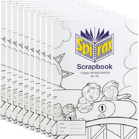 Spirax 152 Scrapbook 64 Page 335x245mm [10 Pack]