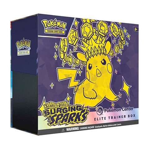 POKEMON TCG Scarlet & Violet Surging Sparks Elite Trainer Box Pokemon Centre Edition