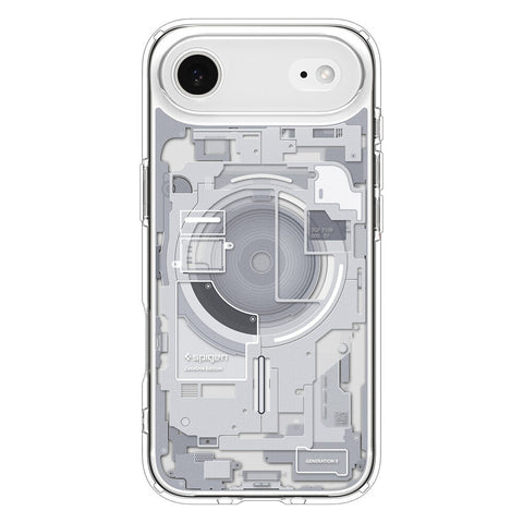 Spigen Apple iPhone Air Ultra Hybrid Zero One (MagFit) Case - Zero One White