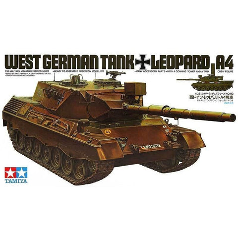 Tamiya 1/35 West German Tank Leopard A4