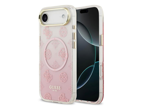 Guess Peony Gradient Glitter Edition for iPhone Air - Pink