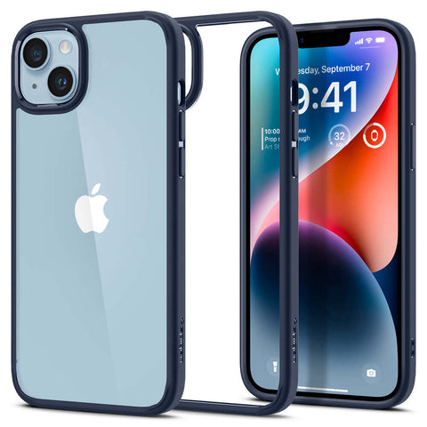 SPIGEN Ultra Hybrid Case for iPhone 14 Plus (Navy Blue)