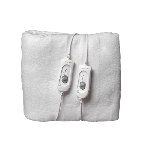 SINGER Electric Blanket with Skirt - King