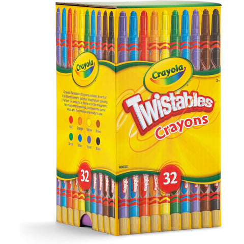 Crayola Twistables Crayons Share Pack Set Colouring Art Tools 32pc