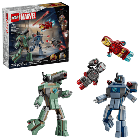 LEGO 76320 Iron Man and War Machine vs. Hammer Drones - Marvel Super Heroes