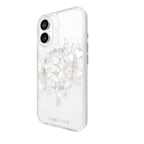 Case-Mate Karat Case for iPhone 16 - Touch Of Pearl