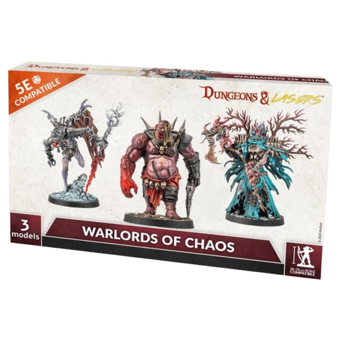 Dungeons & Dragons Dungeons & Lasers: Miniatures Warlords Of Chaos
