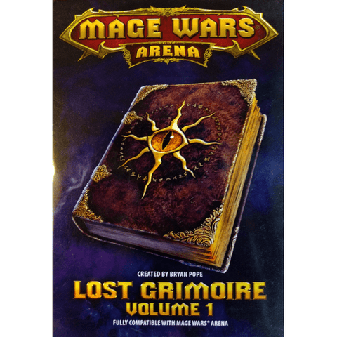 Arcane Wonders Mage Wars Arena Lost Grimoire Volume 1 Board Game