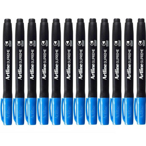 Artline Box 12 Supreme Metallic Marker (Blue)