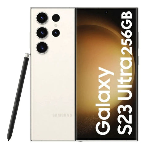 Samsung Galaxy S23 Ultra 256GB (Cream) [*Refurbished: As New]