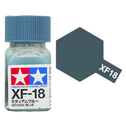 Tamiya Flat Medium Blue Enamel