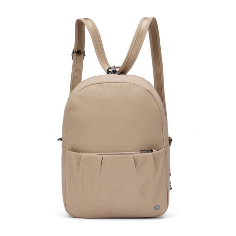 Pacsafe CX Convertible Backpack Bag in Taupe