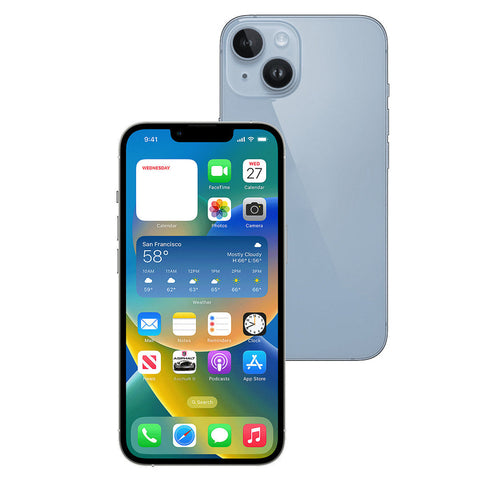 Apple iPhone 14 256GB (Blue) [~Refurbished: As new]